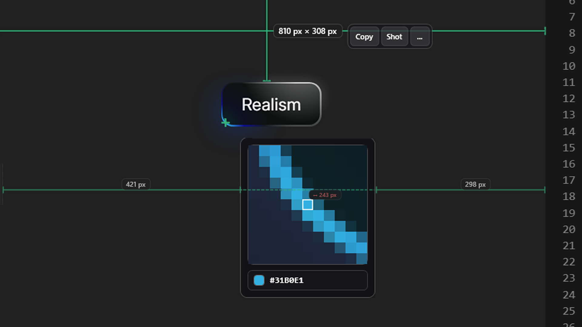 SIVA Screen Ruler Pixel Measure