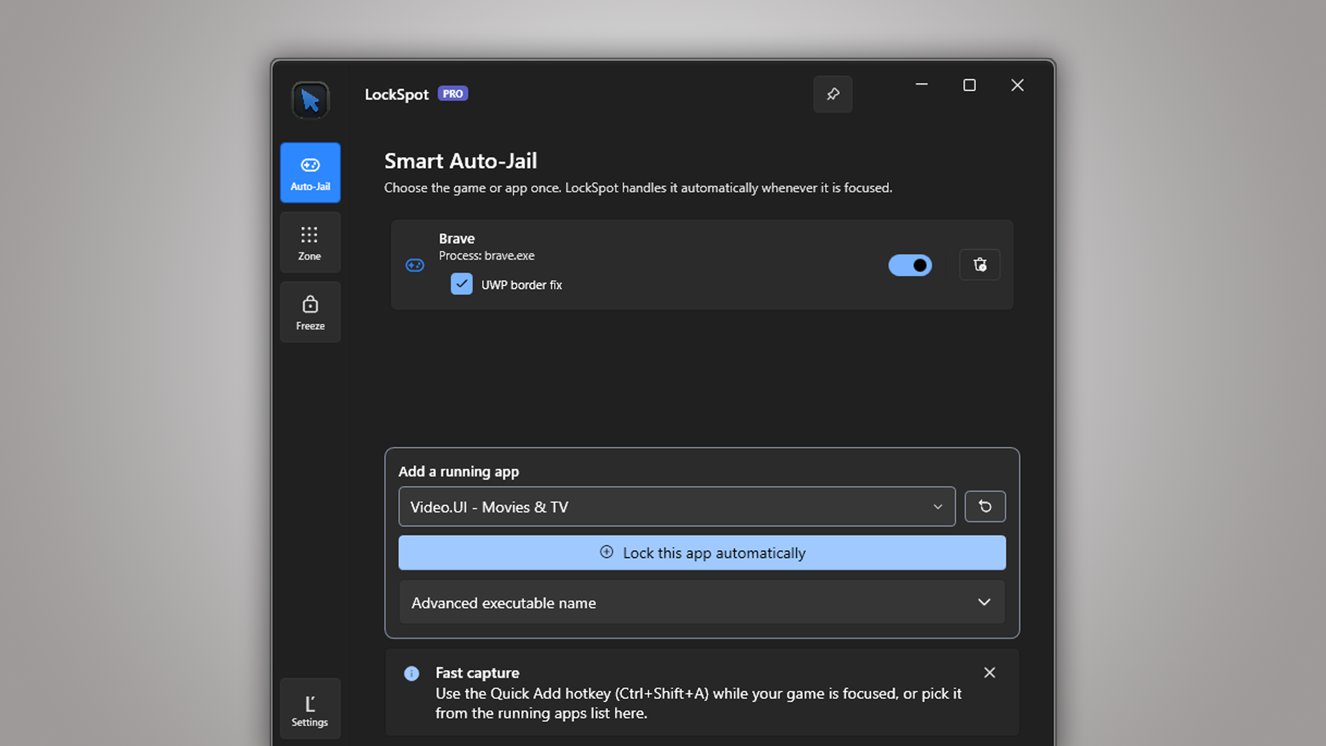 LockSpot 2 Cursor Lock for Windows